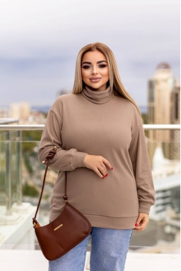 Жіночий гольф із ангори колір бежевий