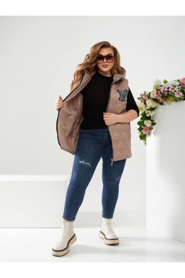 Жіночий весняний жилет моко