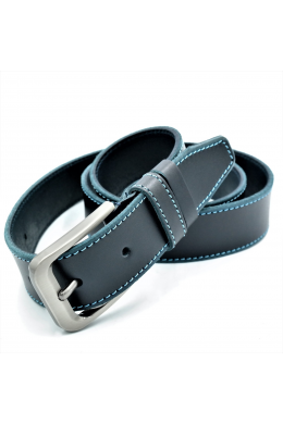 Шкіряний ремінь чорний