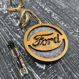 Автомобільний освіжувач повітря з парфумованою олією з логотипом Ford