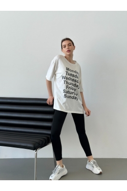 Жіночий костюм двійка з лосинами колір чорний