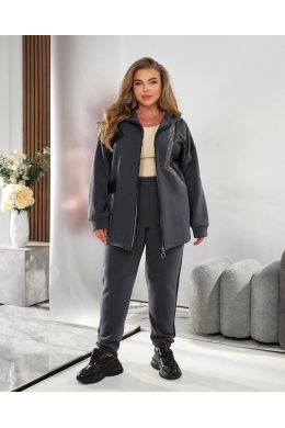 Жіночий стильний костюм двійка бордового кольору