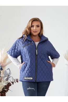 Жіноча жилетка колір джинс