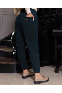 Жіночі штани джогери колір зелений