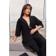 Жіночий костюм двійка колір чорний
