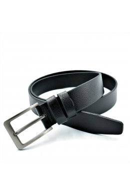Шкіряний ремінь чорний