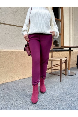 Жіночі штани колір бордо
