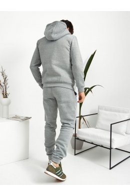 Чоловічий теплий спортивний костюм колір меланж