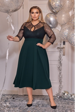 Жіноче стильне плаття А-силуету пляшка