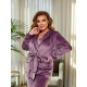 Жіноча піжама-двійка колір ліловий