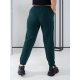 Жіночі штани колір смарагдовий