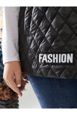 Жіноча жилетка колір чорний