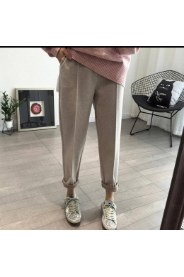 Жіночі штани вільного крою колір мокко