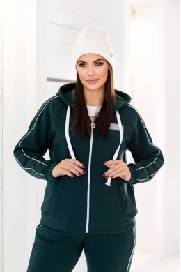 Жіночий стильний костюм двійка кольору пляшка