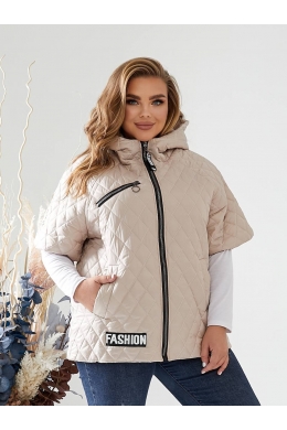 Жіноча жилетка колір молочний