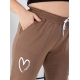 Жіночі штани колір мокко