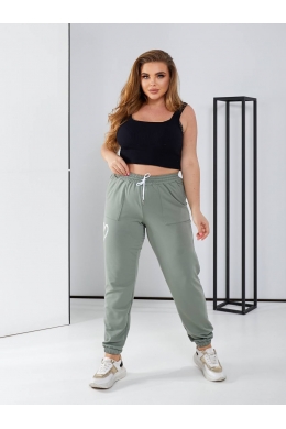 Жіночі штани колір оливка