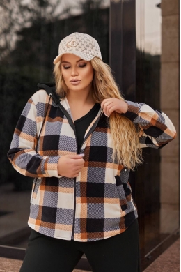 Жіночий флісовий бомбер колір чорний