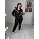 Жіночий костюм двійка колір чорний
