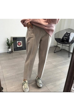 Жіночі штани вільного крою колір мокко