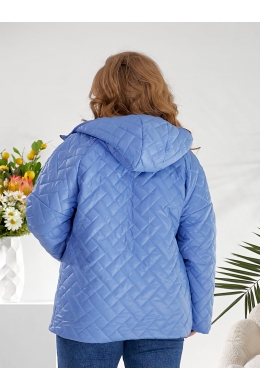 Жіноча демісезонна куртка блакитного кольору