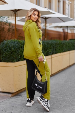 Жіночий костюм двійка колір яблуко