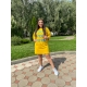 Жіноча туніка колір жовтий