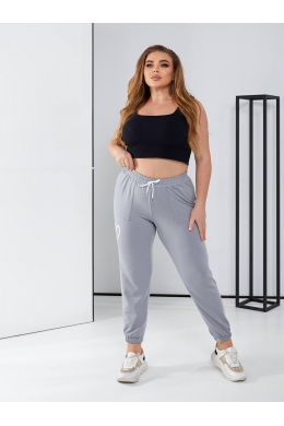 Жіночі штани колір світло-сірий