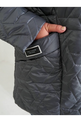 Жіноча демісезонна куртка колір графіт