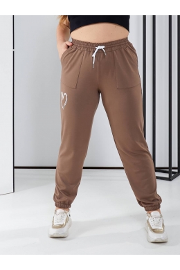 Жіночі штани колір мокко