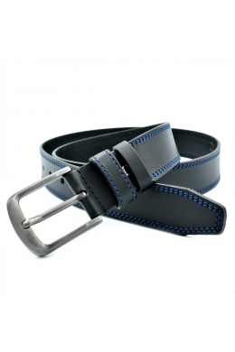 Шкіряний ремінь чорний