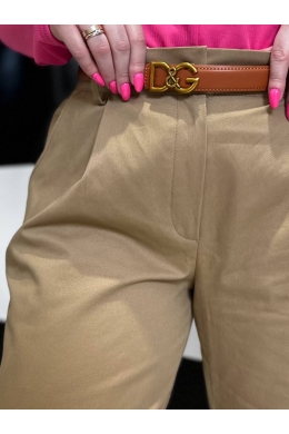 Жіночі джинси baggy колір шоколад