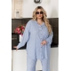 Жіночий костюм двійка блакитного кольору