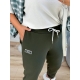 Жіночі спортивні штани колір хакі