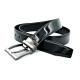 Ремінь чоловічий двосторонній Чорний