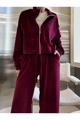 Жіночий спортивний костюм колір шоколад