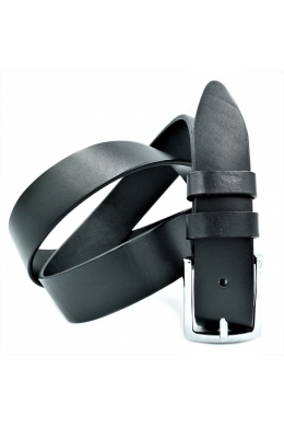 Ремінь чоловічий брючний чорний