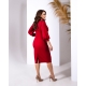 Жіноче плаття червоного кольору