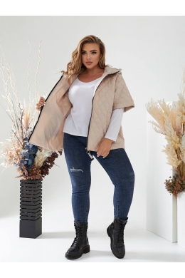 Жіноча жилетка колір молочний