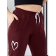Жіночі штани колір бордо