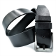 Ремінь чоловічий шкіряний чорний