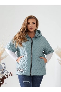 Жіноча жилетка колір мята