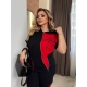 Жіночий костюм двійка колір червоний