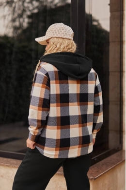 Жіночий флісовий бомбер колір чорний