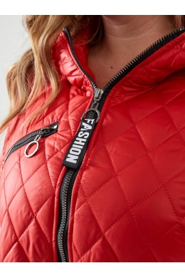 Жіноча жилетка колір червоний