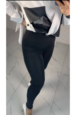 Жіночі лосини з мікродайвінгу колір чорний