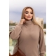 Жіночий гольф із ангори колір бежевий