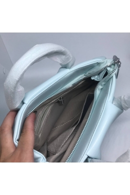 Жіноча сумочка з ремінцем колір блакитний 436755